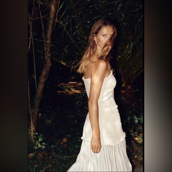 Zara knit bandeau top - Picture 5 of 13